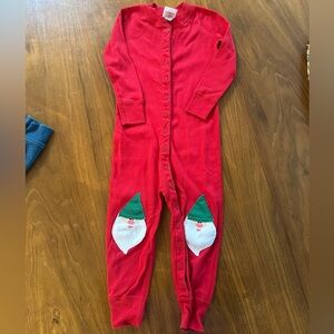 Hanna Andersson snap-front gnome pjs (2T)